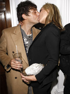 Kate Moss and Jamie Hince