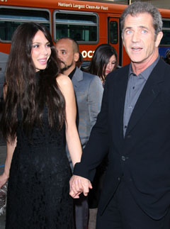 Mel Gibson and Oksana Grigorieva-Celebrity News-Celebrity Photos