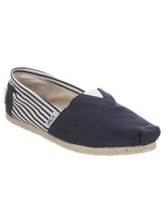 Toms navy espadrilles