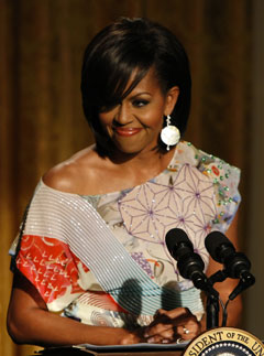 Michelle Obama - Celebrity News - Marie Claire