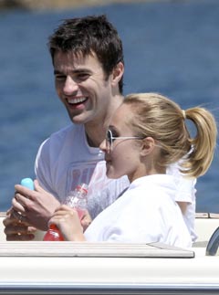 Hayden Panettiere and Steve Jones