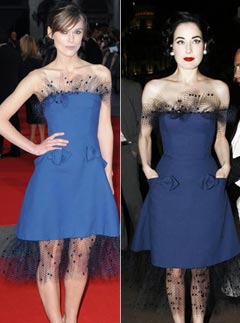 Dita Von Teese-and-Keira Knightley-Celebrity Photos-Fashion News