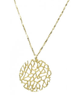 Catherine Weitzman coral collection necklace