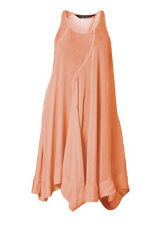 All Saints kansas coral dress