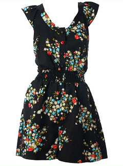 Joy Floral Playsuit