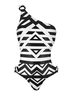 Gold by Giles Monochrome Swimsuit