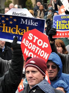 Abortion campaigners - News - Marie Claire