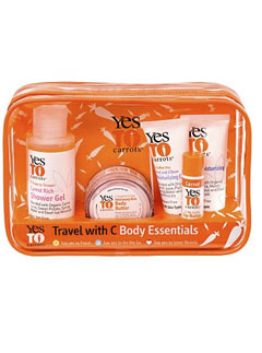 Yes To Carrots travel kit