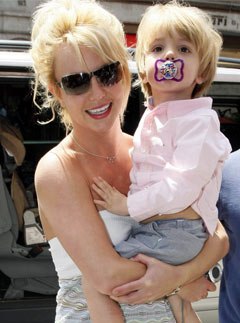 Britney Spears and son Jayden James