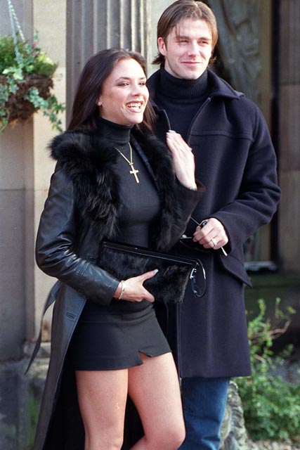 David & Victoria Beckham 10 year Anniversary - Celebrity - Marie Claire