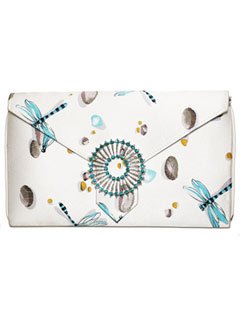 Wilbur & Gussie dragonfly clutch 