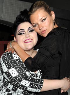 Kate Moss and Beth Ditto, Celebrity Photos, Fashion News