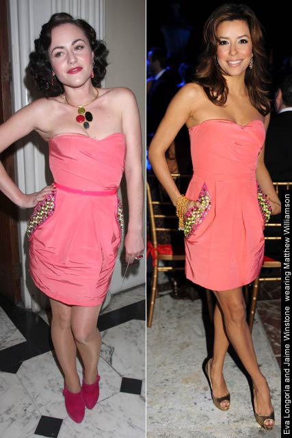 Jaime-Winstone-and-Eva-Longoria-Celebrity Photos