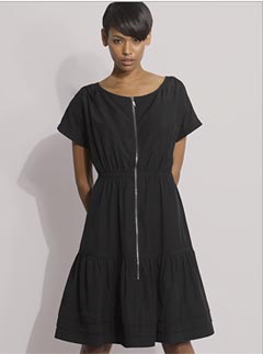 Gap zip front dress