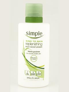 Simple replenishing moisturiser - Beauty News - Marie Claire