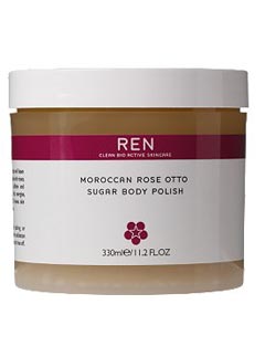 REN Moroccan Rose Otto Sugar Body Polish