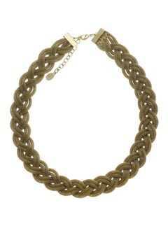 Accessorize Vintage Plait Chain Necklace