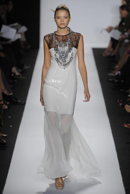 Badgley Mischka Spring/Summer 2010 - New York Fashion Week - Marie Claire