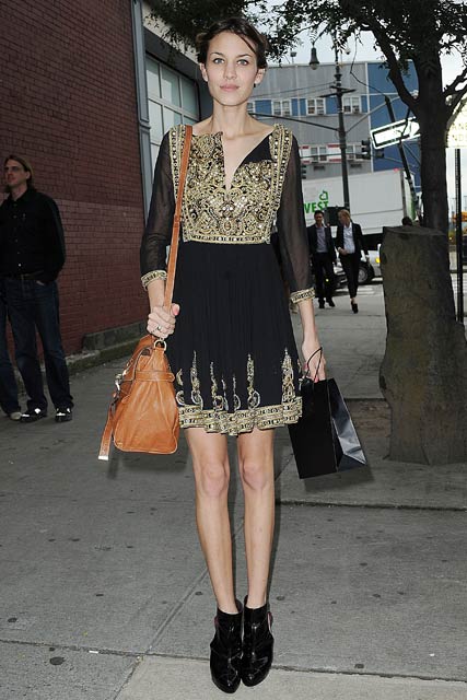 Alexa-Chung-New York Fashion Week-Spring-Summer 2010-September 17 2009 Alexa-Chung-New York Fashion Week-Spring-Summer 2010-September 17 2009
