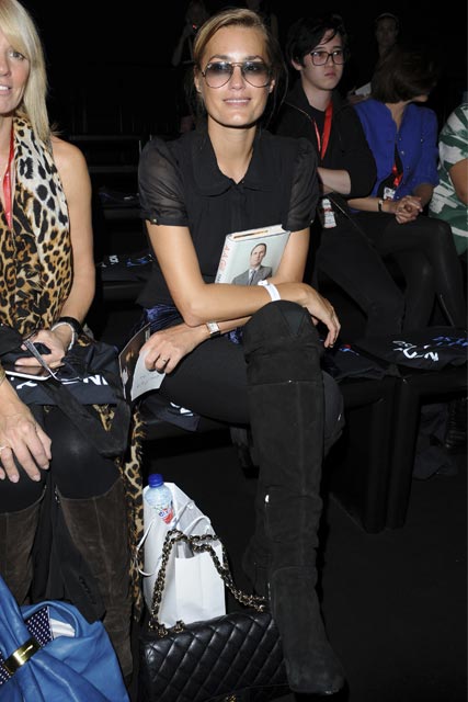Yasmin Le Bon - London Fashion Week - Celebrity photos - 20 September 2009