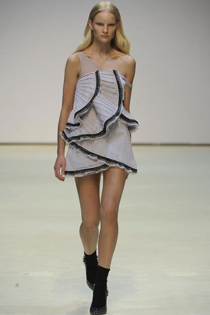 Louise Goldin S/S 2010 - London Fashion Week - Marie Claire