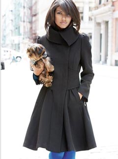 Next Black Fitted Coat