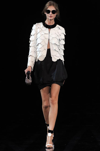 Emporio Armani S/S 2010 - Milan Fashion Week - Marie Claire