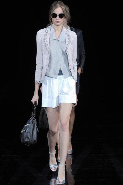 Emporio Armani S/S 2010 - Milan Fashion Week - Marie Claire