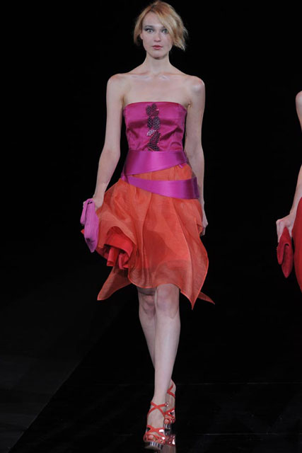Emporio Armani S/S 2010 - Milan Fashion Week - Marie Claire