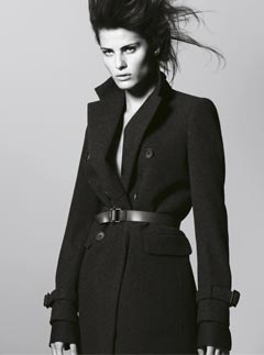 Jil Sander for Uniqlo belted coat 