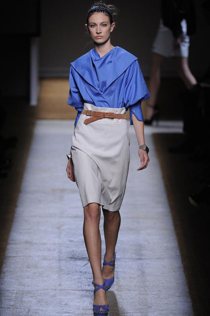 Yves Saint Laurent Spring/Summer 2010 - Paris Fashion Week - Marie Claire
