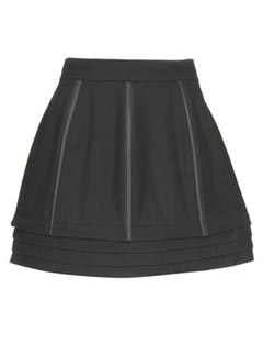Warehouse flannel umbrella skirt