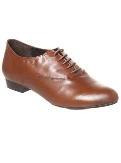 Office tan leather brogues