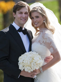 Ivanka Trump & Jared Kushner Wedding Photos, Celebrity News, Celebrity Photos