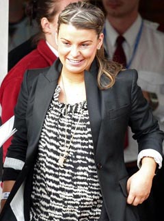 Coleen and Wayne Rooney leave hospital after birth of baby boy, Kai, Celebrity Photos