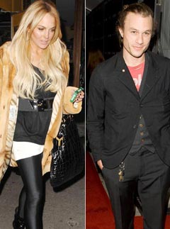 Lidsay Lohan and Heath Ledger, Celebrity News, Celebrity Photos