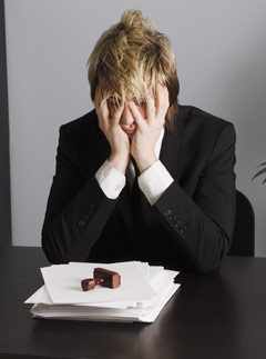 Depressed man - News - Marie Claire