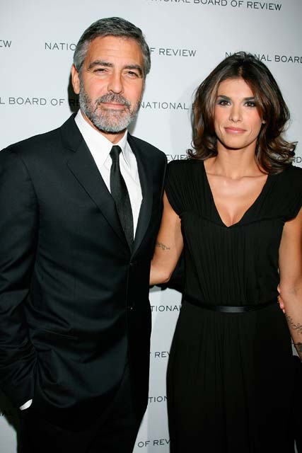George-Clooney and Elisabetta Canalis-Celebrity Photos-13 January 2010