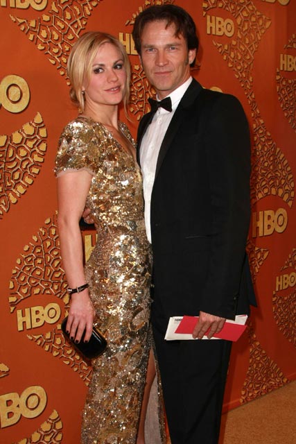 Anna Paquin and Stephen Moyer at the Golden Globe 2010 After-party