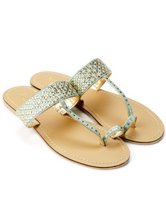 Accessorize woven sandals