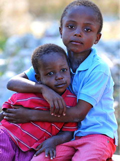 Haiti children - Marie Claire