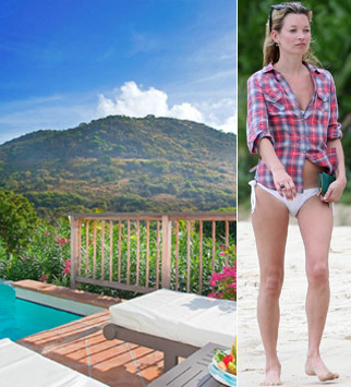 Kate Moss - A-List Escapes - Celebrity - Travel - Marie Claire