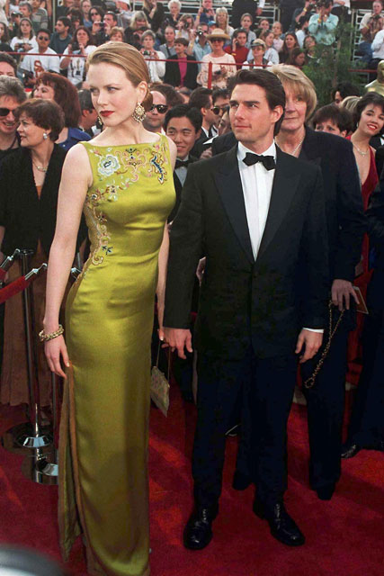 Nicole Kidman and Tom Cruise - 50 Best Oscar Dresses - Marie Claire
