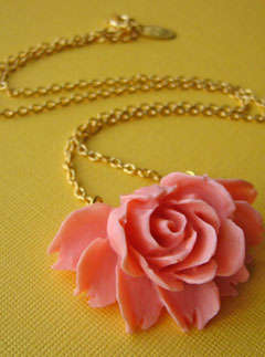Eclectic Eccentricity You Make Me Blush necklace - Fashion Buy of the Day - Marie Claire