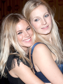 Savannah and Sienna Miller at London fashion week - Twenty8Twelve