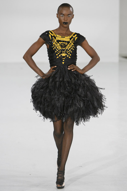 Nathan Jenden Autumn/Winter 2010 - London fashion week - catwalk pictures