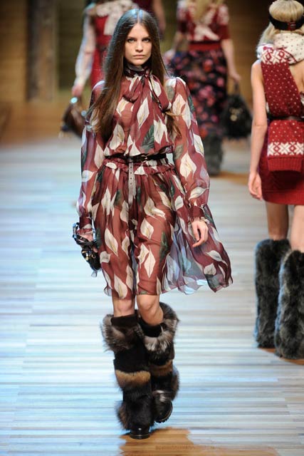 D&G Autumn/Winter 2010, Milan Fashion Week