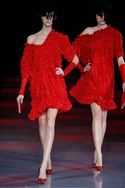 Giorgio Armani Autumn/Winter 2010, Milan Fashion Week
