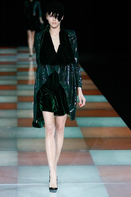 Giorgio Armani Autumn/Winter 2010, Milan Fashion Week