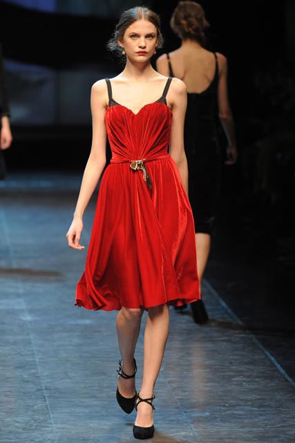 Dolce & Gabbana Autumn/Winter 2010, Milan Fashion Week